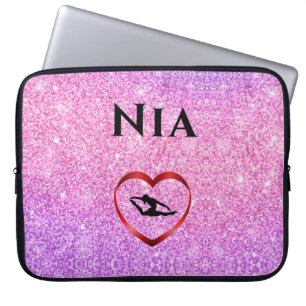 Funda Para Portátil Manga de portátil Gymnastics - Personalizada con n
