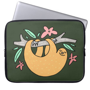 Funda Para Portátil Manga de portátil Happy Sloth