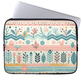 Funda Para Portátil Manga de portátil Pastel Floral