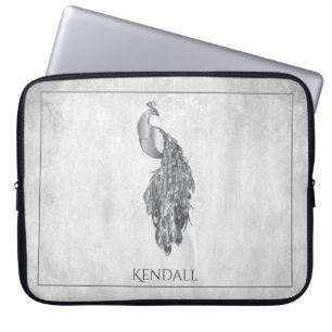 Funda Para Portátil Manga de portátil personalizada Peacock Elegante P