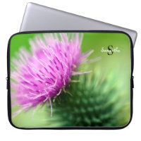 Manga de portátil Purple Thistle Neoprene de 15"