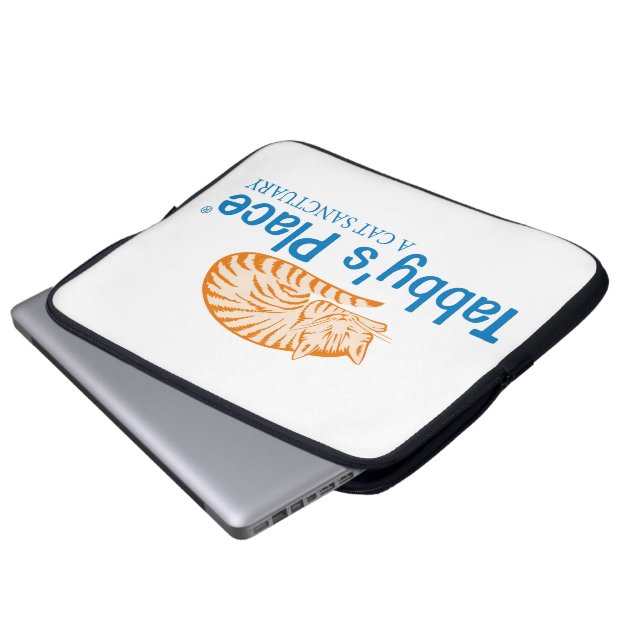 Funda Para Portátil Manga de portátil Tabby's Place (Inferior anverso)