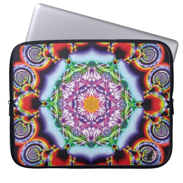 Funda Para Portátil Manga de portátil Zionesque Kaleidoscope (Frente)