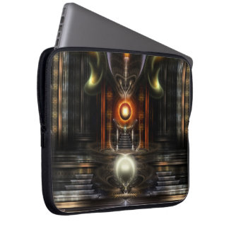 Funda Para Portátil Manga De Portátiles De Arte Fractal De Throne Room
