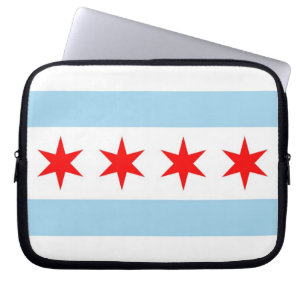 Funda Para Portátil Manga de portátiles estatales de Chicago, Illinois