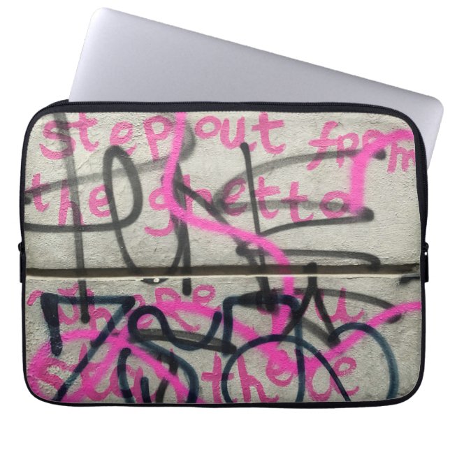 Funda Para Portátil Manga de portátiles estilo graffiti urbano (Frente)