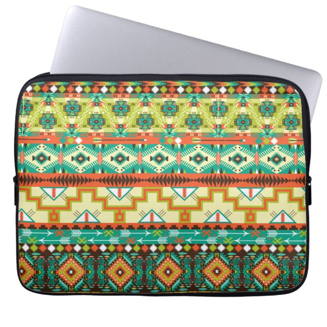 Funda Para Portátil Manga de portátiles india americana (Frente)
