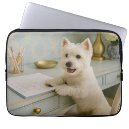 Funda Para Portátil Manga de portátiles West Highland Terrier