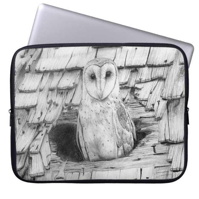 Funda Para Portátil Manga del búho (Frente)