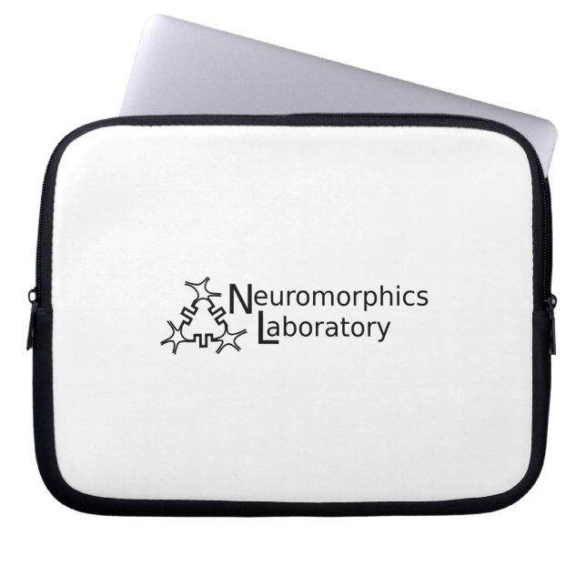 Funda Para Portátil Manga del laboratorio de Neuromorphics (Frente)