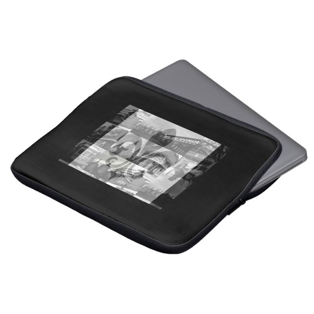 Funda Para Portátil Manga del neopreno de New Orleans (Superior anverso)