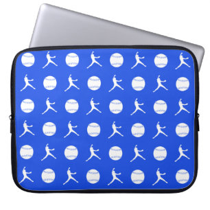 Funda Para Portátil Manga del ordenador portátil de Fastpitch del azu