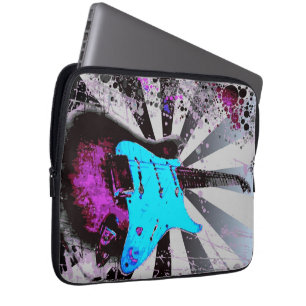 Funda Para Portátil Manga del ordenador portátil de la guitarra