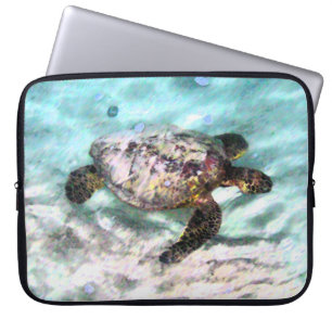 Funda Para Portátil Manga del ordenador portátil de la tortuga de la