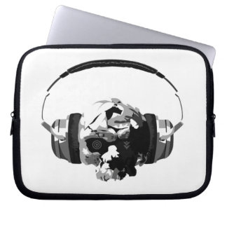 Funda Para Portátil manga del ordenador portátil de los auriculares