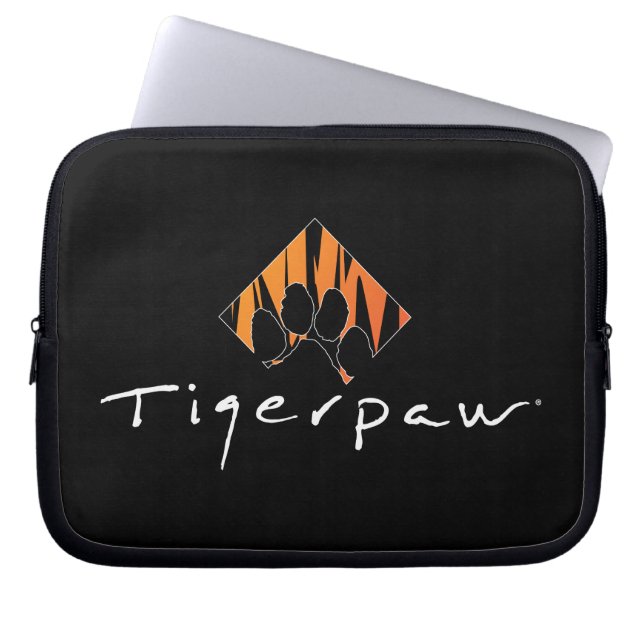 Funda Para Portátil Manga del ordenador portátil de Tigerpaw (Frente)
