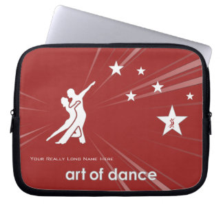 Funda Para Portátil Manga del ordenador portátil del bailarín de la