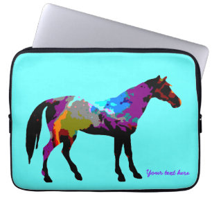 Funda Para Portátil Manga del ordenador portátil del caballo de raza