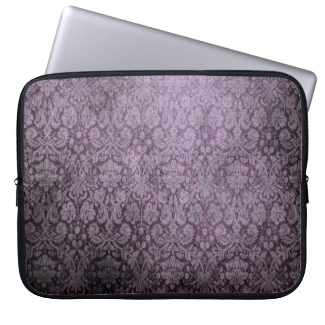 Funda Para Portátil Manga del ordenador portátil del damasco (Frente)