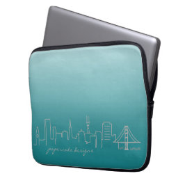 Funda Para Portátil Manga del ordenador portátil del horizonte de San
