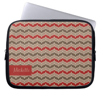 Funda Para Portátil Manga del ordenador portátil del modelo de zigzag