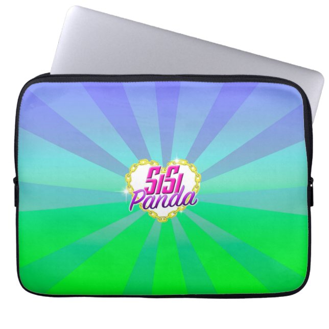 Funda Para Portátil Manga del ordenador portátil del neopreno de (Frente)