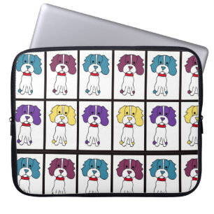 Funda Para Portátil Manga del ordenador portátil del perro de aguas