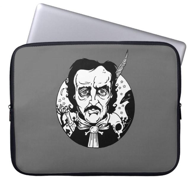 Funda Para Portátil Manga del top del revestimiento del Poe (Frente)