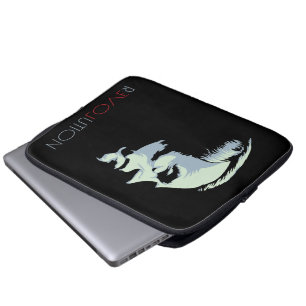 Funda Para Portátil Manga del Vintage Electronics de la revolución de