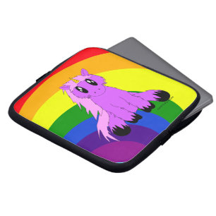 Funda Para Portátil Manga desaliñada linda del ordenador portátil de