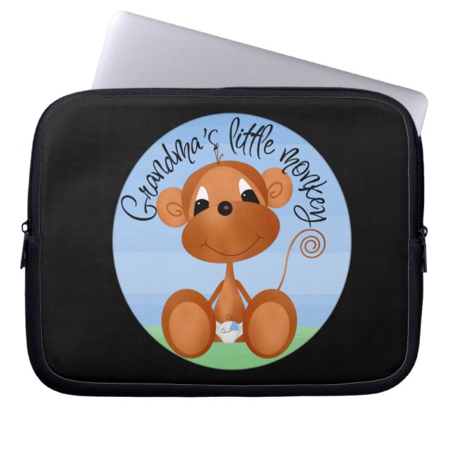 Funda Para Portátil Manga electrónica de la abuela (Frente)