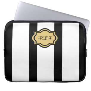 Funda Para Portátil manga elegante del ipad, monograma de