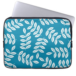 Funda Para Portátil Manga floral del ordenador portátil de la hoja
