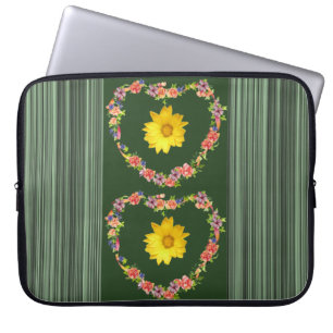 Funda Para Portátil Manga floral para Ipad