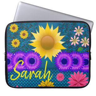 Funda Para Portátil Manga floral para Ipad