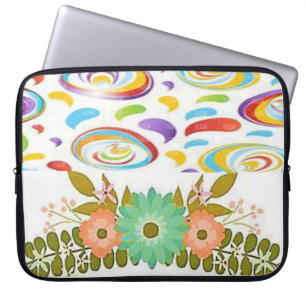 Funda Para Portátil Manga floral para Ipad