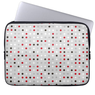 Funda Para Portátil Manga gris roja negra del ordenador portátil del