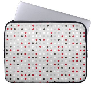 Funda Para Portátil Manga gris roja negra del ordenador portátil del