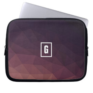 Funda Para Portátil Manga inicial de portátil baja polilla rosa/violet