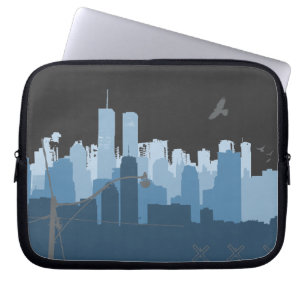 Funda Para Portátil Manga (oscura) del ordenador portátil de la