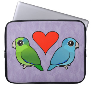 Funda Para Portátil Manga pacífica del personalizado de Parrotlet