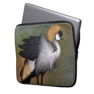 Funda Para Portátil Manga para portátil de pájaro de grana cruzada