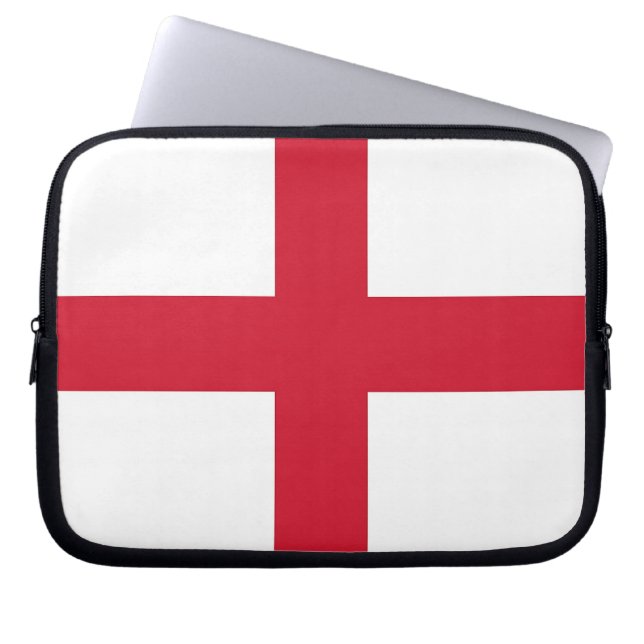 Funda Para Portátil Manga para portátiles con bandera inglesa (Frente)