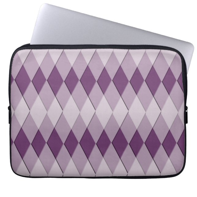 Funda Para Portátil Manga para portátiles - Patrón Argyle (Frente)
