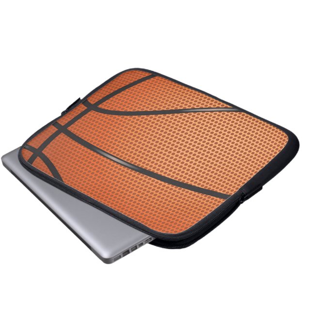 Funda Para Portátil Manga para tablets y portátiles - Baloncesto (Inferior anverso)
