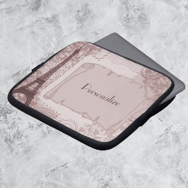 Funda Para Portátil Manga parisina de portátiles rosados