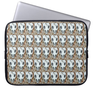 Funda Para Portátil manga pintada del cráneo