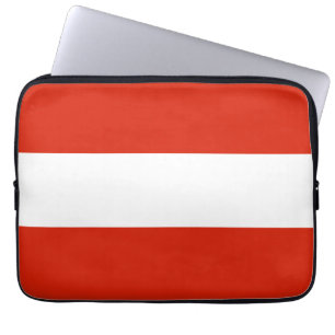 Funda Para Portátil Manga portátil con bandera de Austria