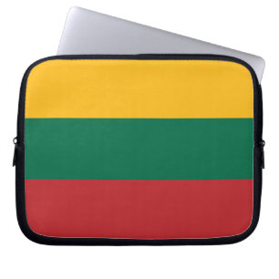 Funda Para Portátil Manga portátil de bandera de Lituania