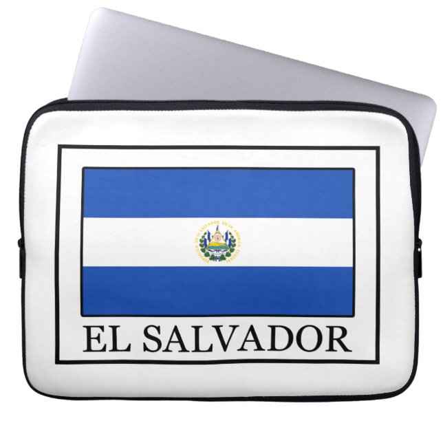 Funda Para Portátil Manga portátil de El Salvador (Frente)